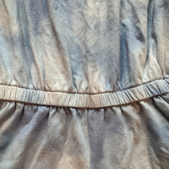 Girls Old Navy Romper Blue Jumpsuit tie dye summer outfit size small (6 - Picture 3 of 7